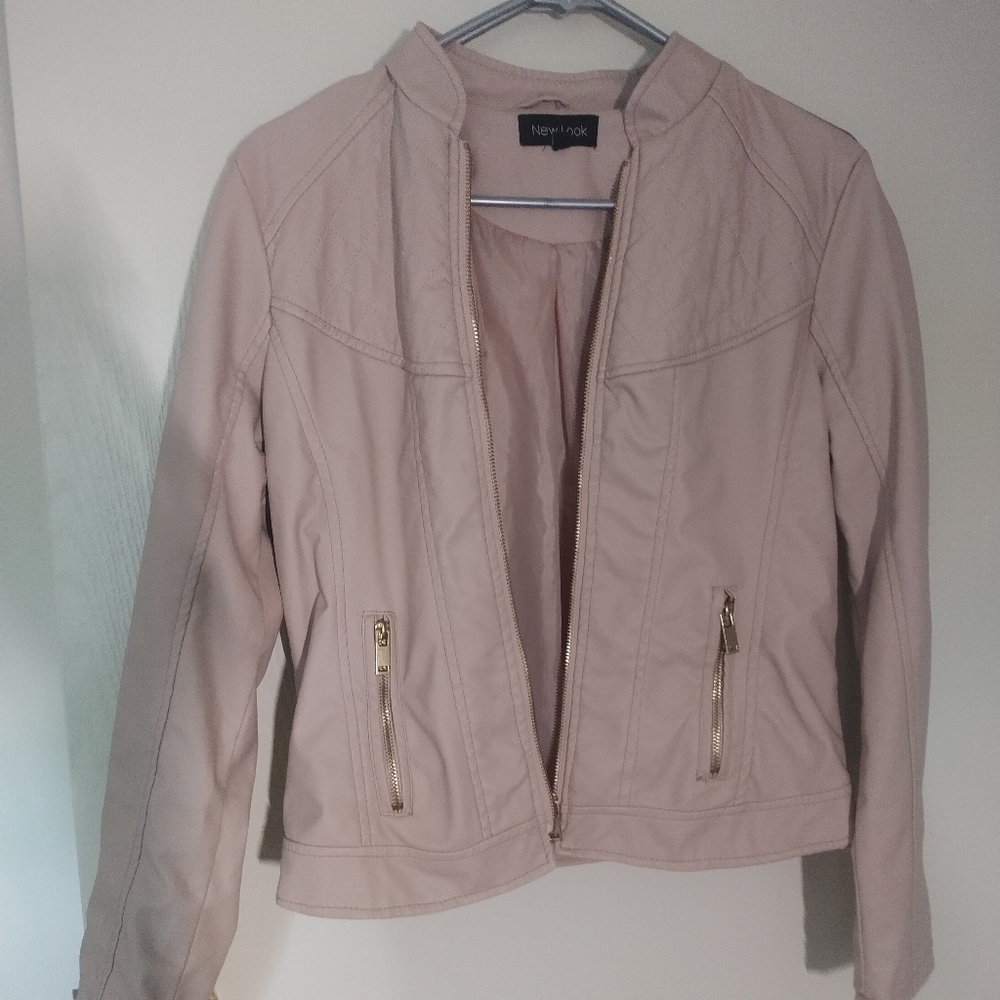 New Look Pink Biker Jacket